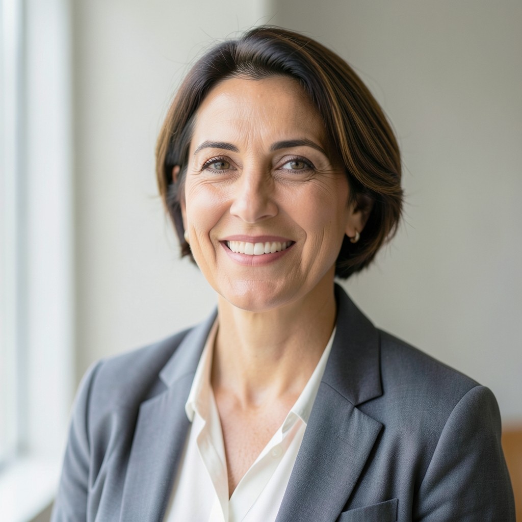 Retrato de Elena Vargas, consultora laboral